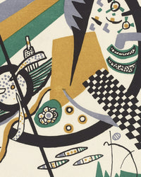 Kleine werelden IV, Wassily Kandinsky, detail