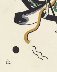 Kleine werelden IV, Wassily Kandinsky, detail