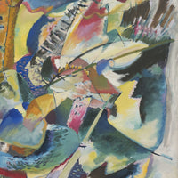 Improvisatie Kloof, Wassily Kandinsky, detail
