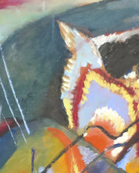 Naamloze improvisatie III, Wassily Kandinsky, detail