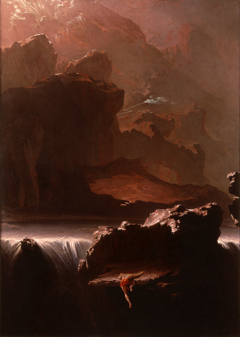 John Martin — Sadak in Search of the Waters of Oblivion