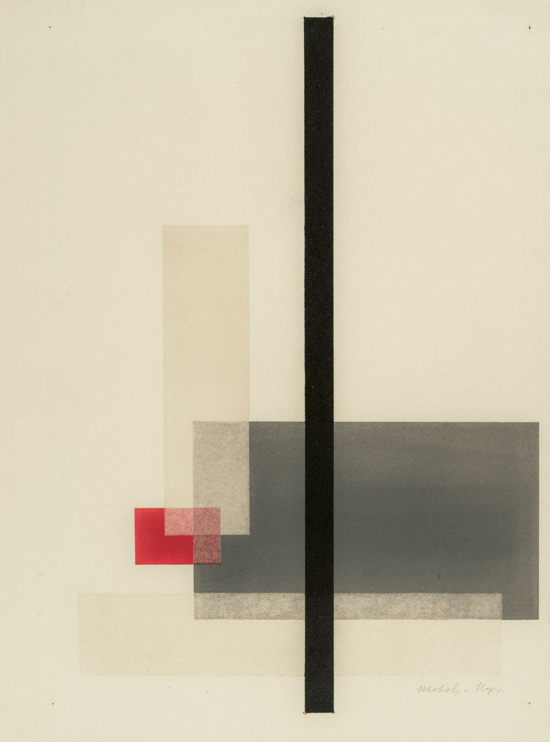 László Moholy-Nagy — Komposition (Meistermappe des Staatlichen Bauhauses)