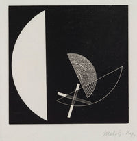 László Moholy-Nagy — Segments of Circle with Cross